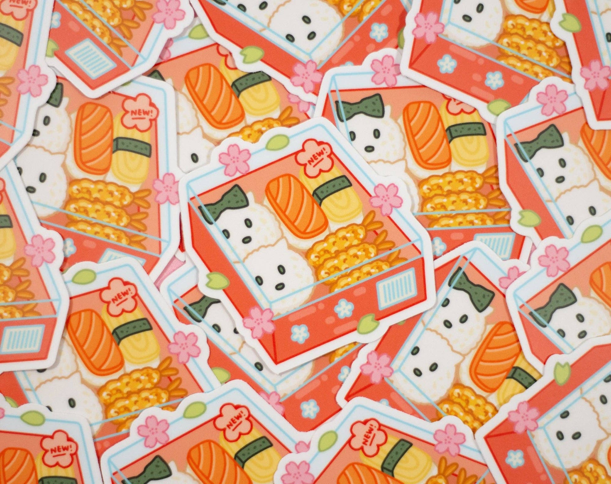 Sushi Bento Box Sticker