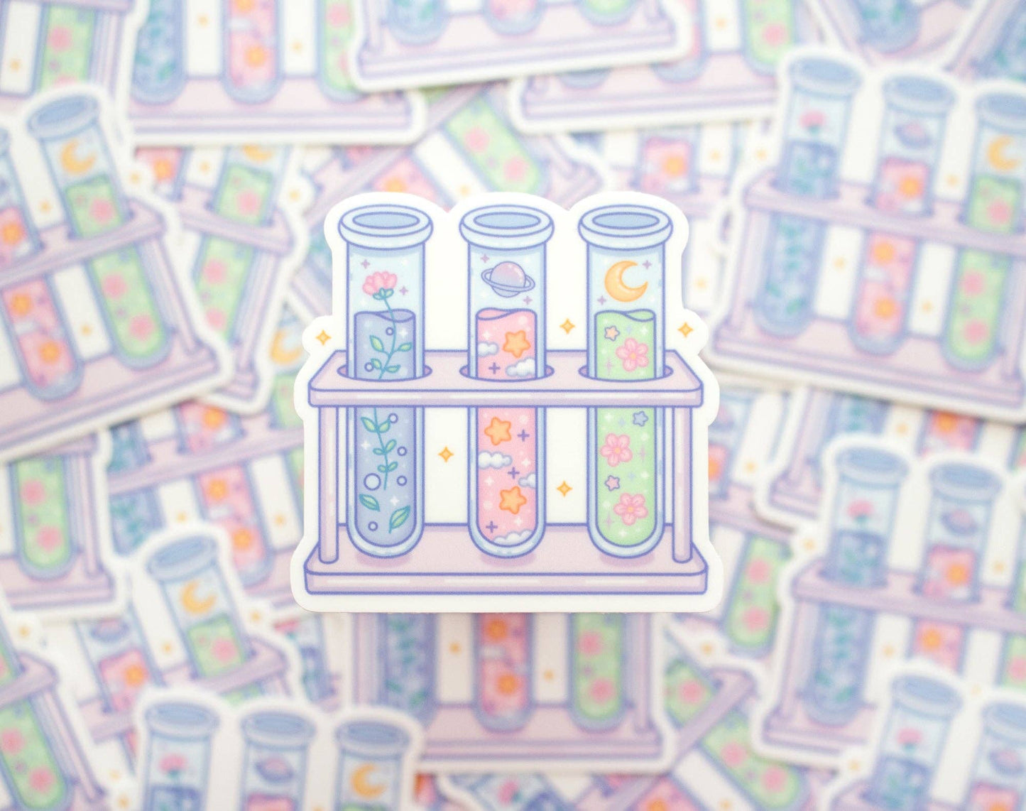 Test Tubes Sticker