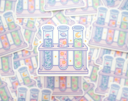 Test Tubes Sticker