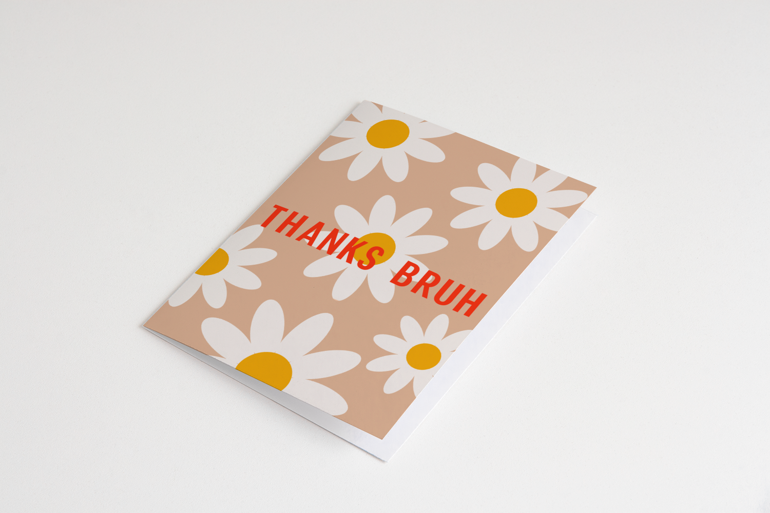 Thanks Bruh Greeting Card