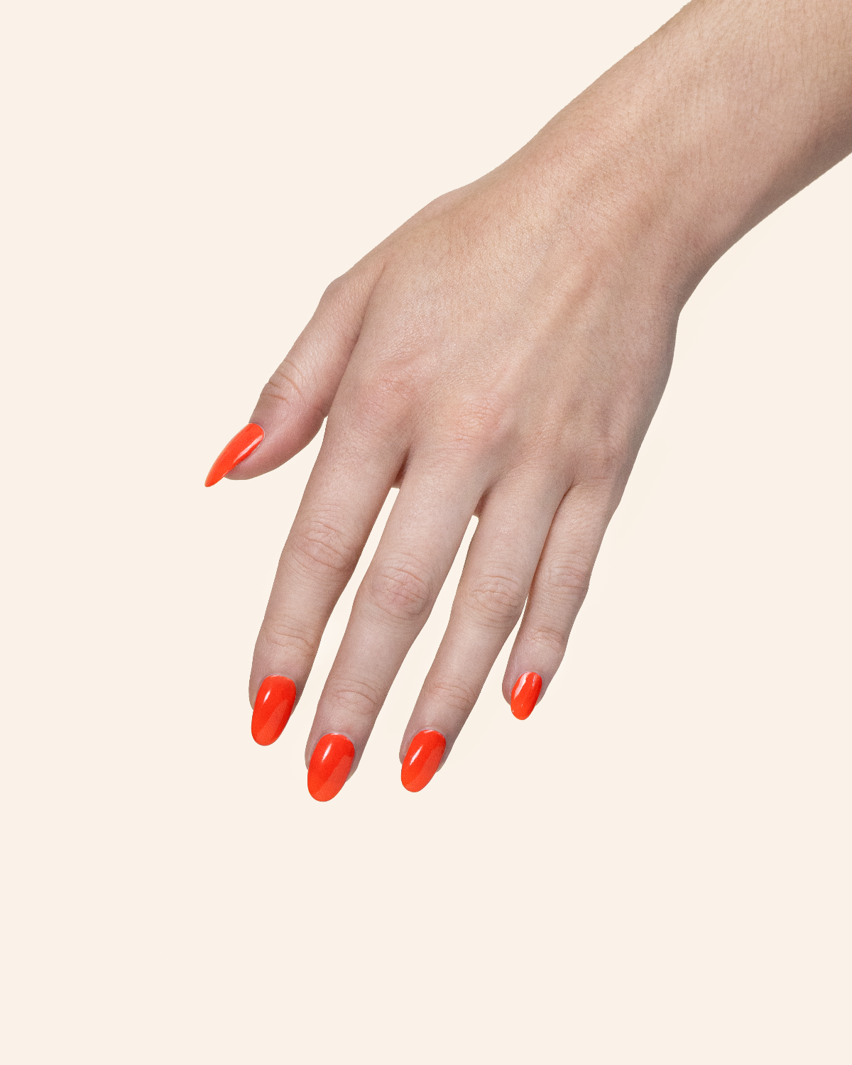 That's The Ticket Red Orange Nail Polish