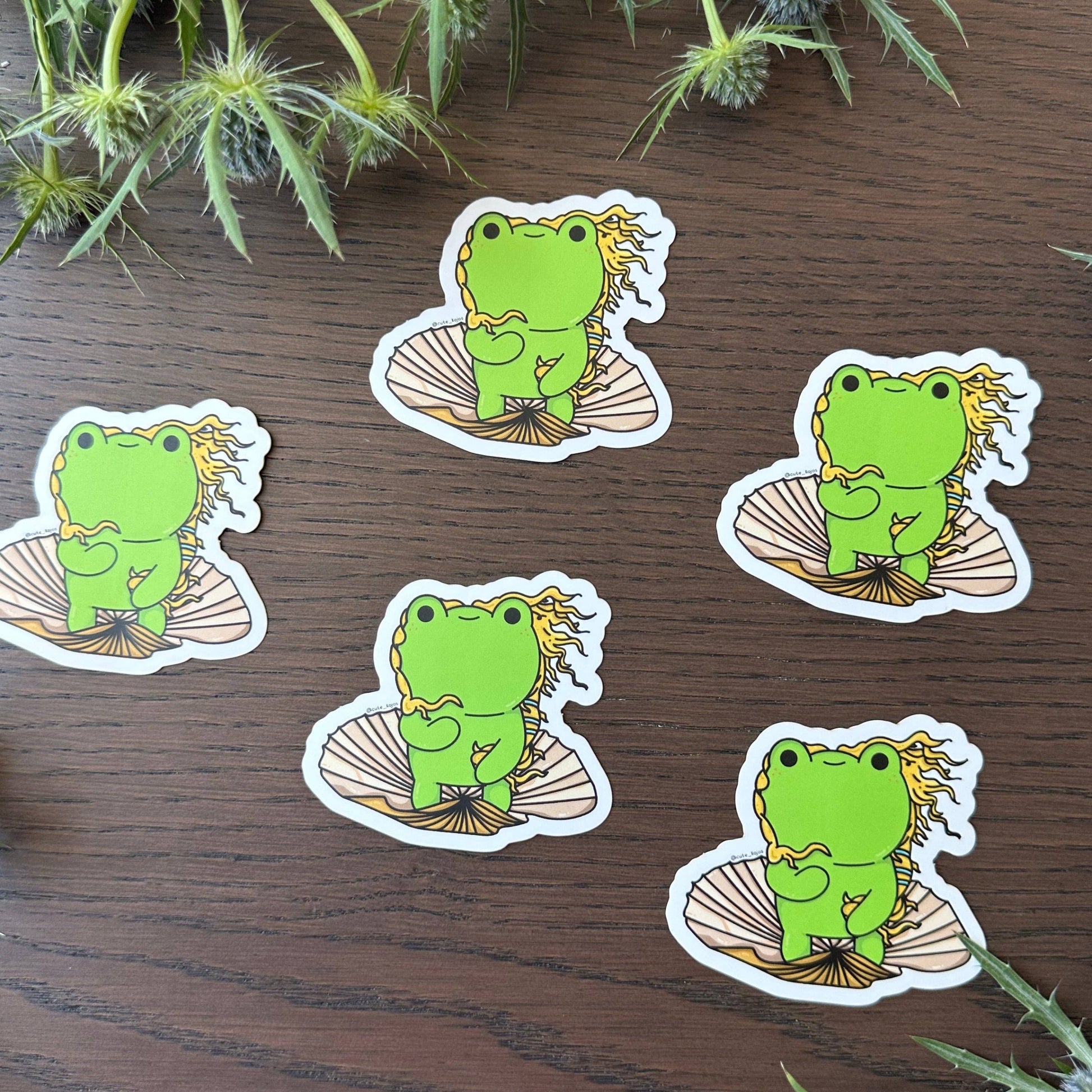 The Birth of Frog Sticker