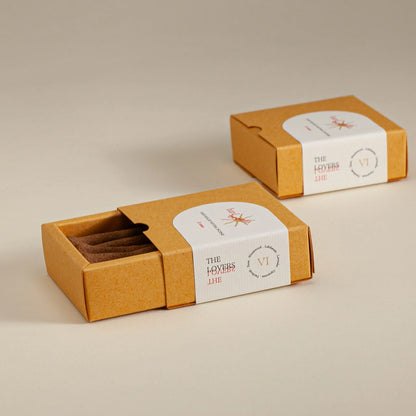The Lovers Blend - Hand Rolled Incense Cones