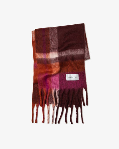 Plaid autumnal scarf by Arctic Fox