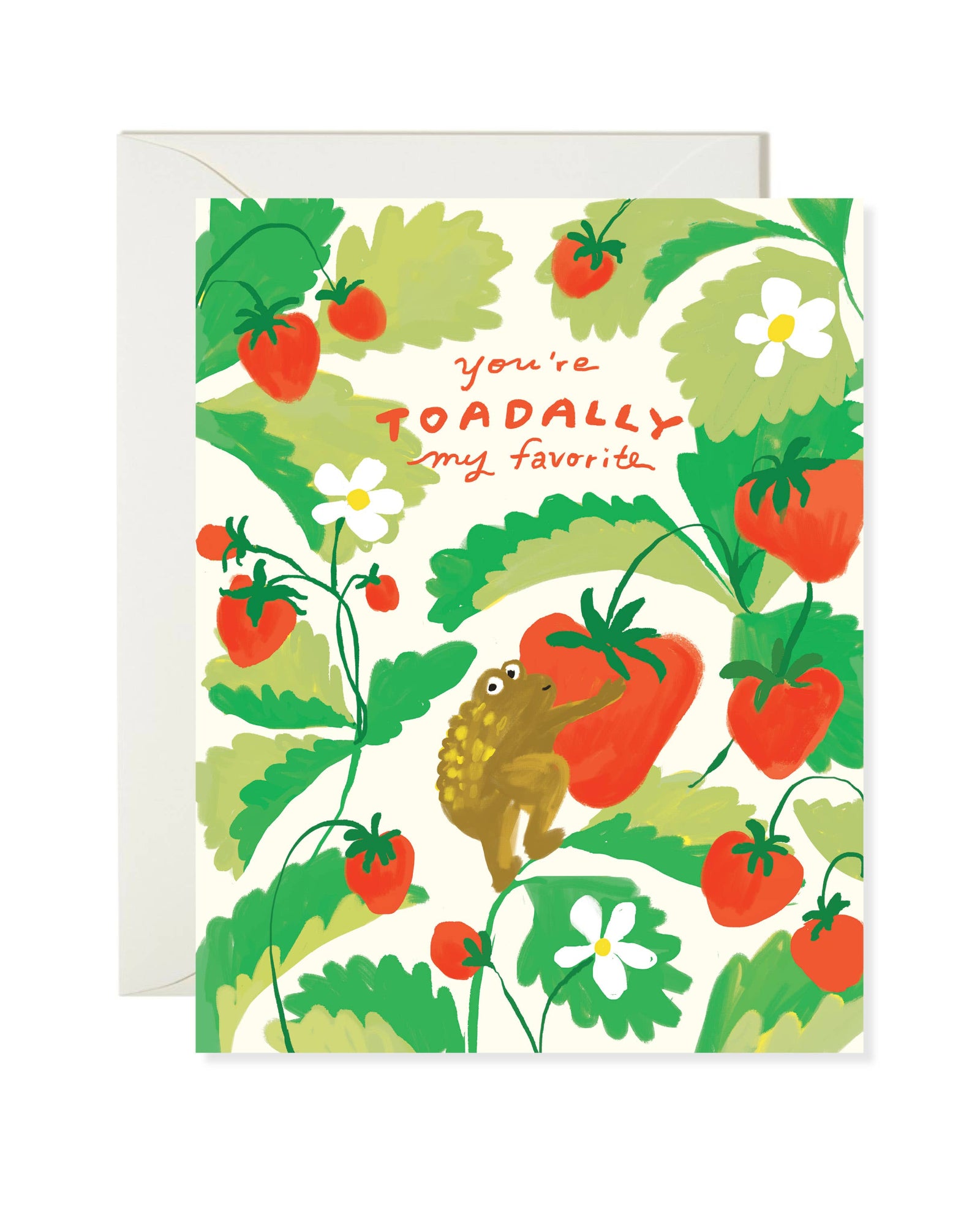 Toadally Favorite Greeting Card