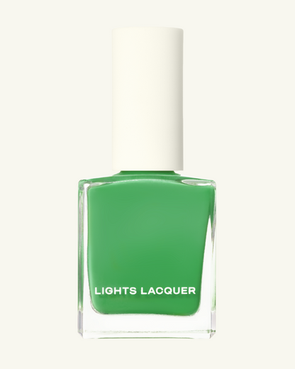 Tranquila y Tropical Bright Green Nail Polish