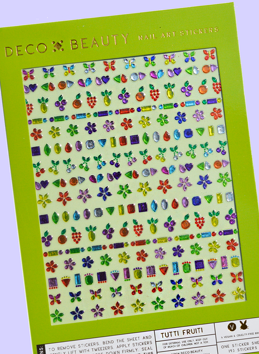 Tutti Frutti Nail Art Stickers Deco Beauty