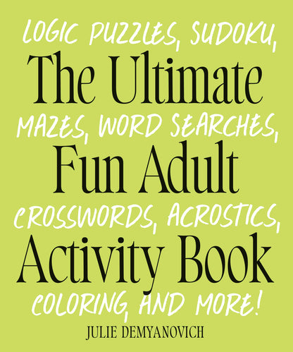 Ultimate Adult Activity Book
