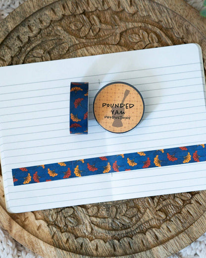 Wedding Flowers African Ankara Print Washi Tape