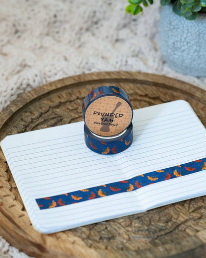 Wedding Flowers African Ankara Print Washi Tape