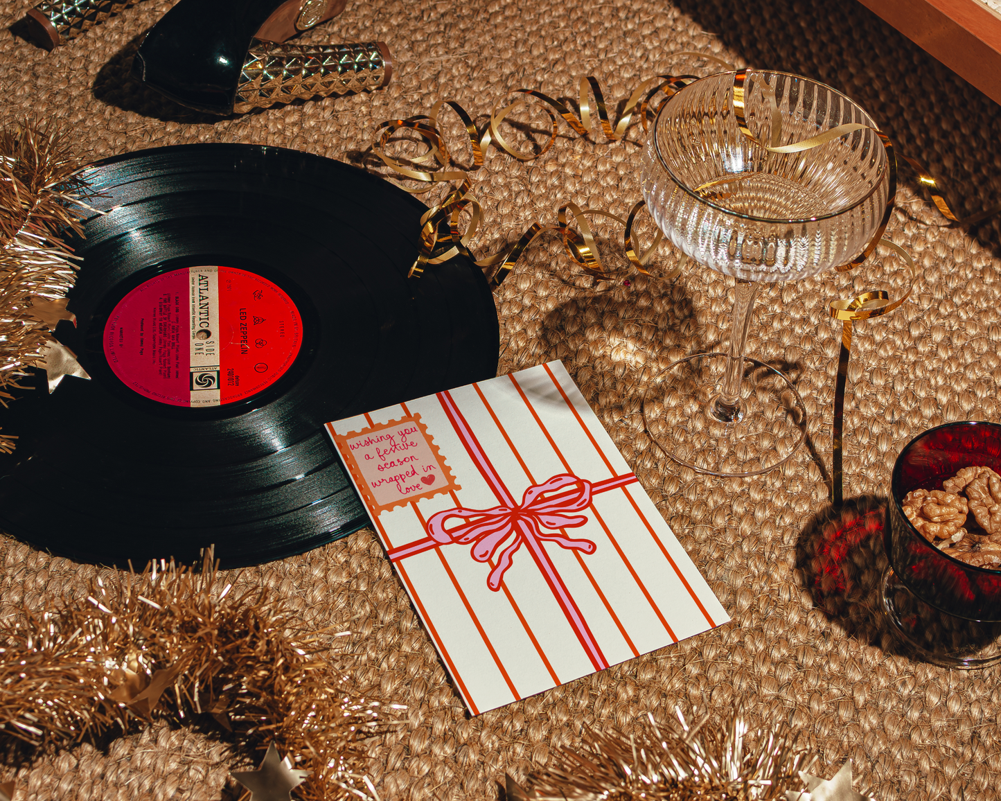 Wrapped in Love Holiday Greeting Card