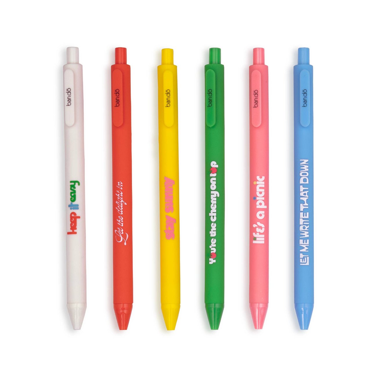 Write On Gel Pen Set ban.do