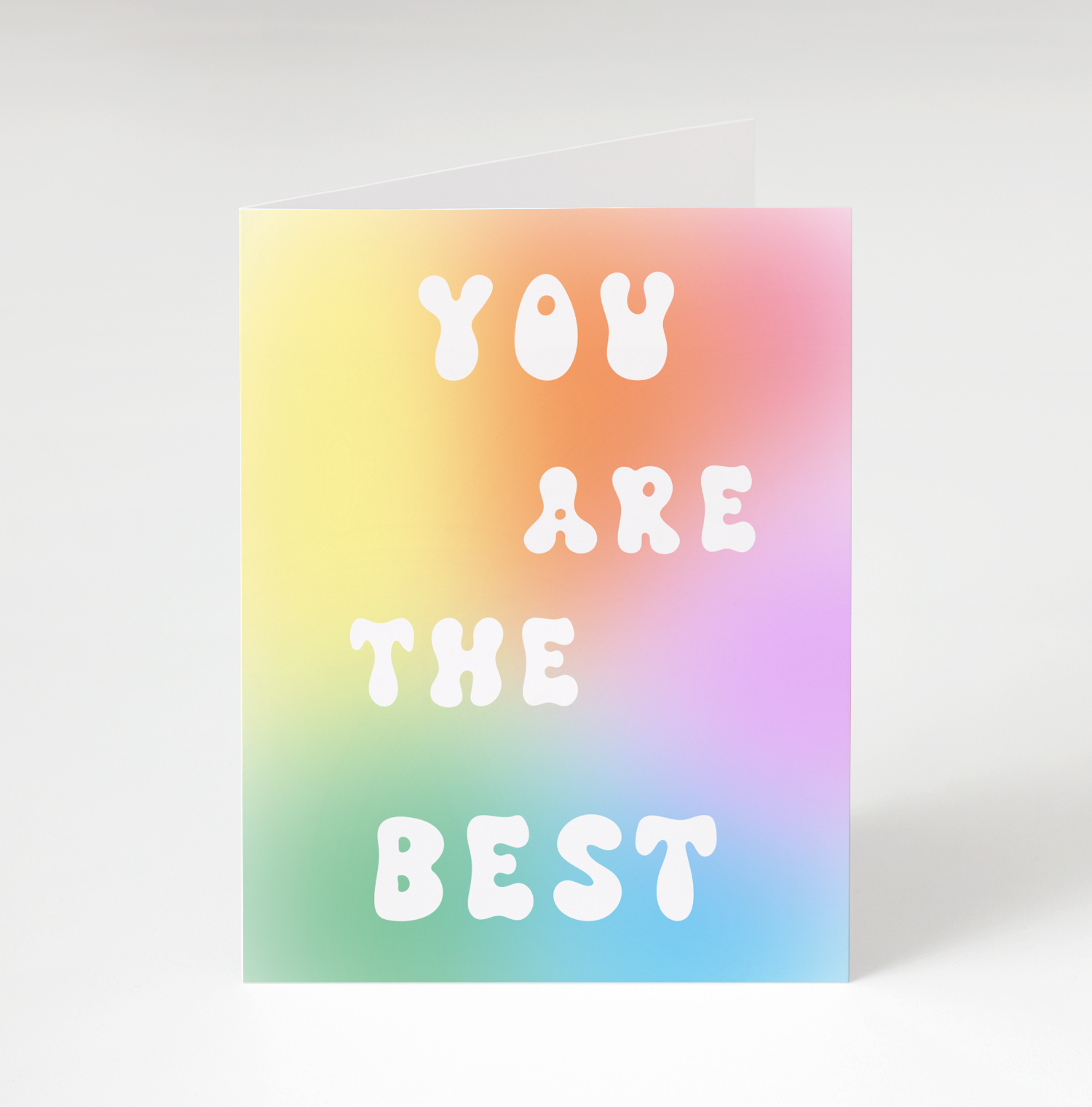 You Are The Best Card greeting card