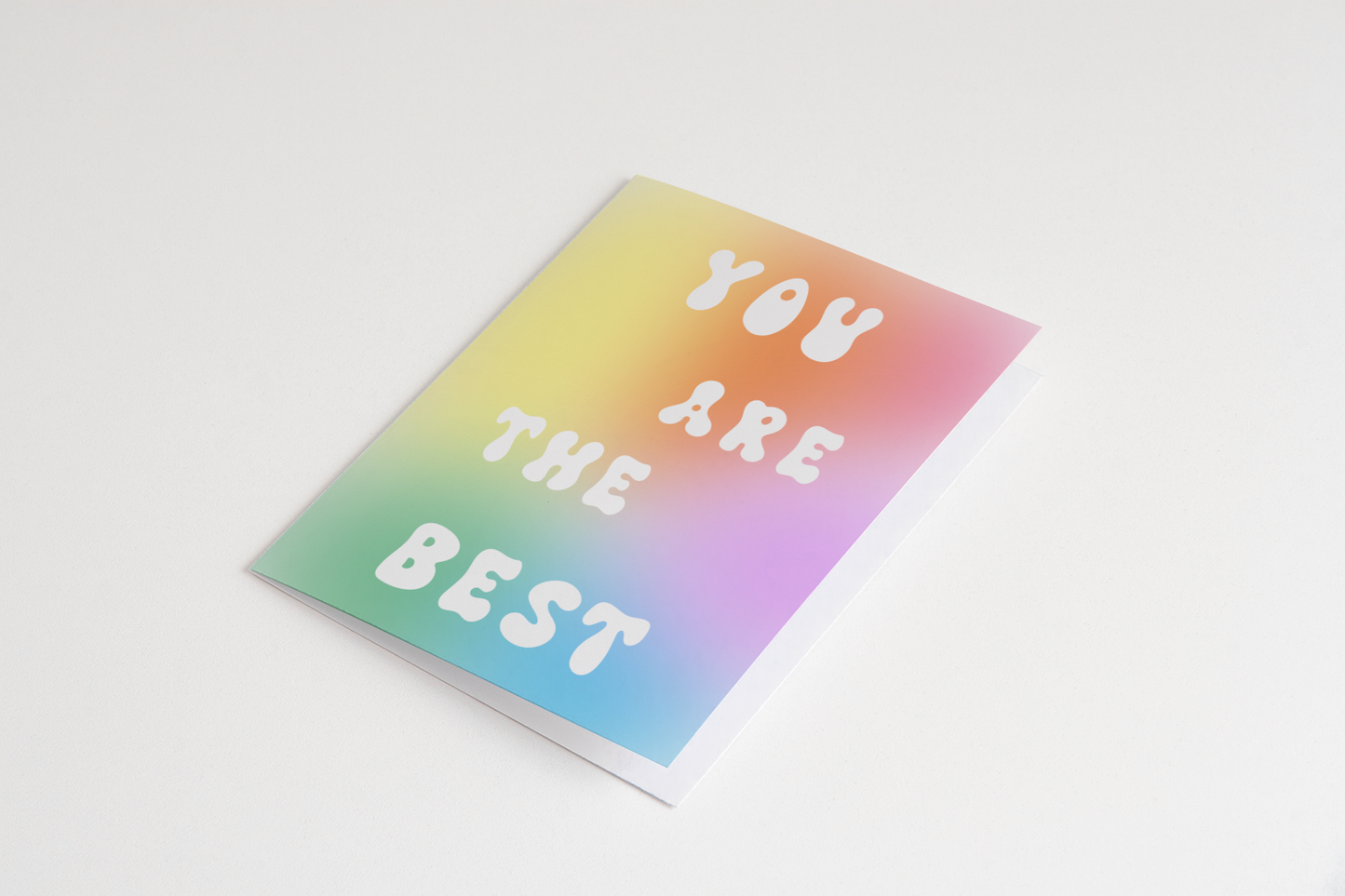 You Are The Best Card