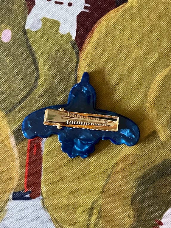 Raven Hair Clip Barrette