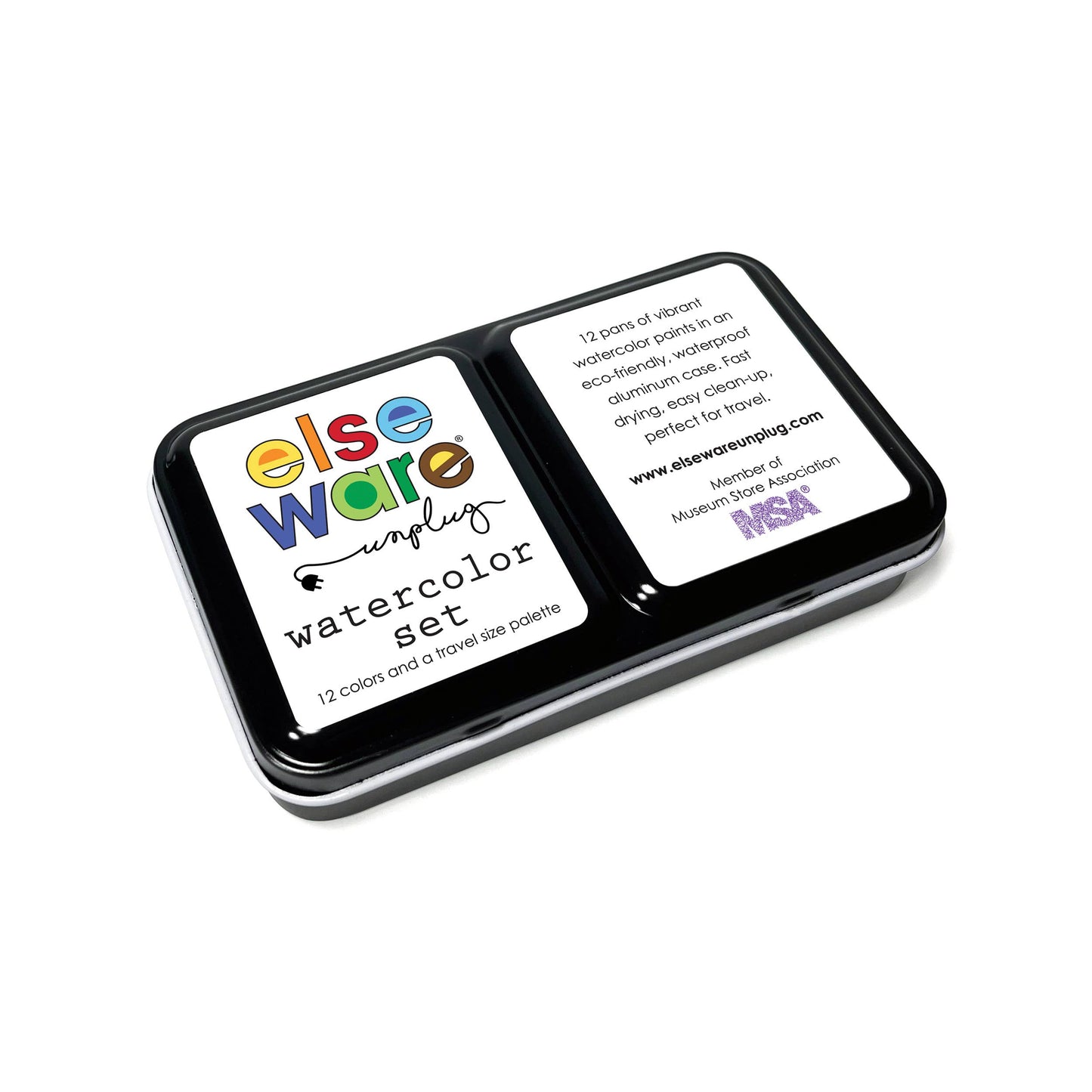 Metal Palette Watercolor Set