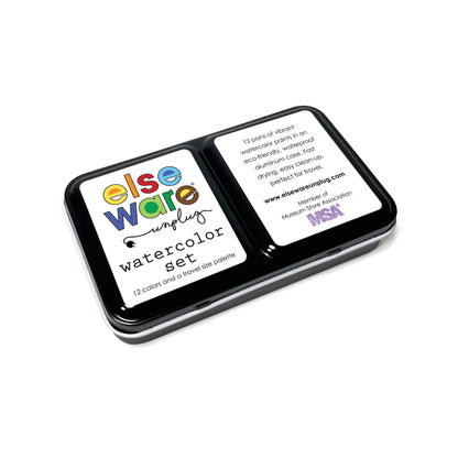 Metal Palette Watercolor Set
