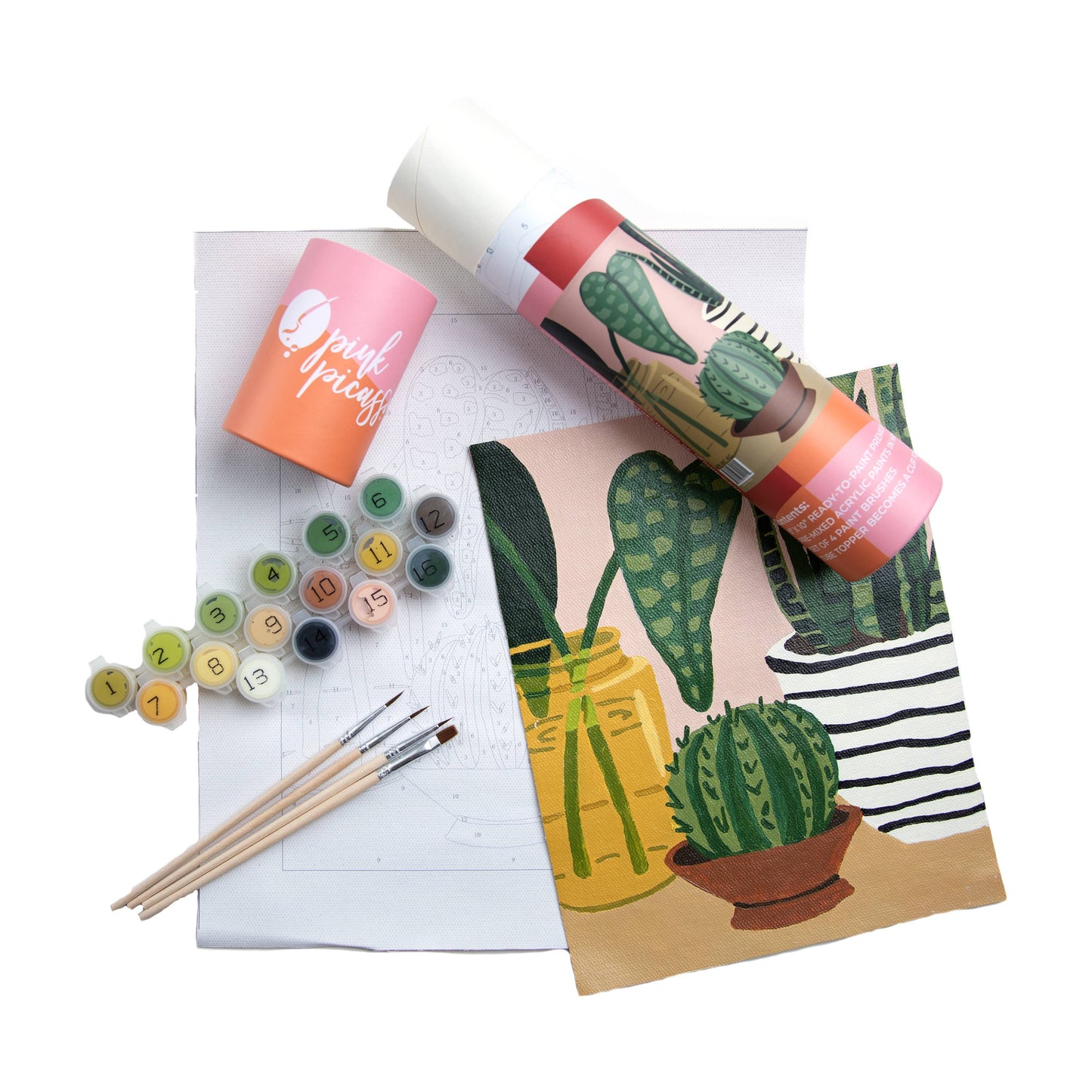 Paint by Numbers Kit - Keep Growing Just Leafy