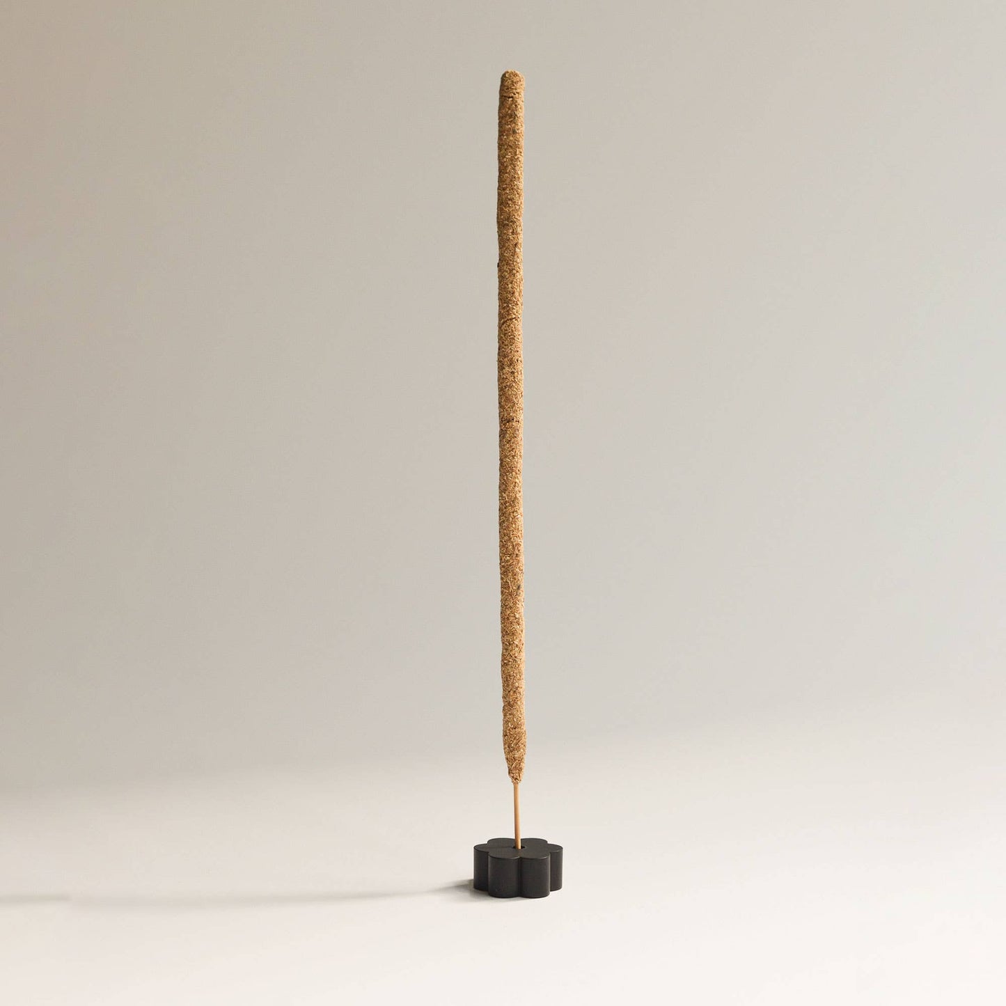 Daisy Black Coated Brass Incense Holder