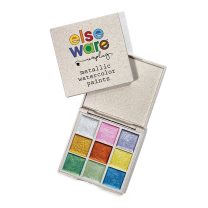 Portable Metallic Watercolor Set