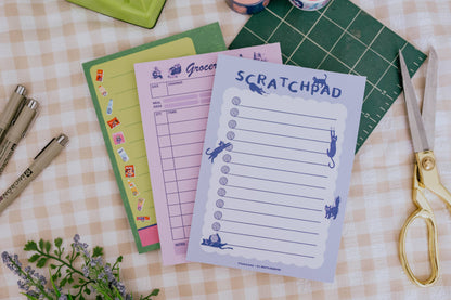 Cat Scratchpad Notepad