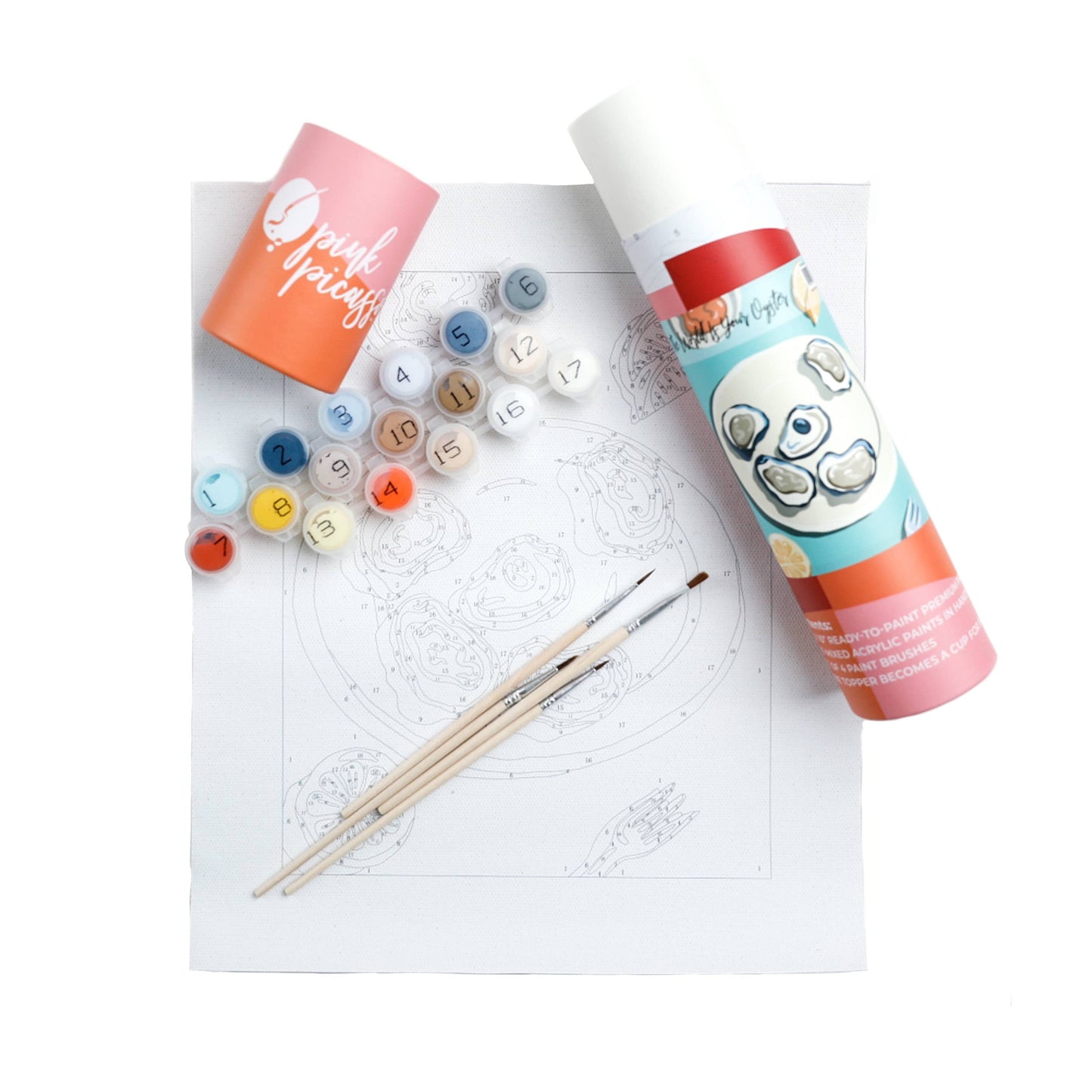 Paint by Numbers Kit - The World Is Your Oyster
