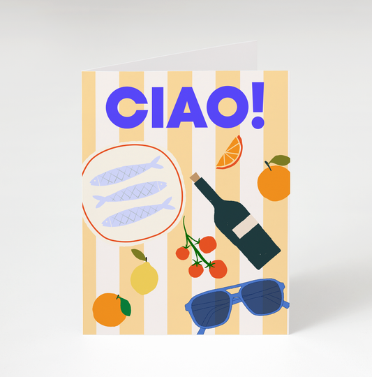 Ciao Greeting Card