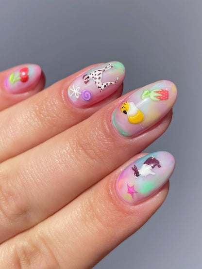 Pet Shop Nail Art Stickers