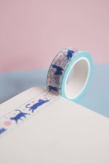 Cat Sticky Washi Tape