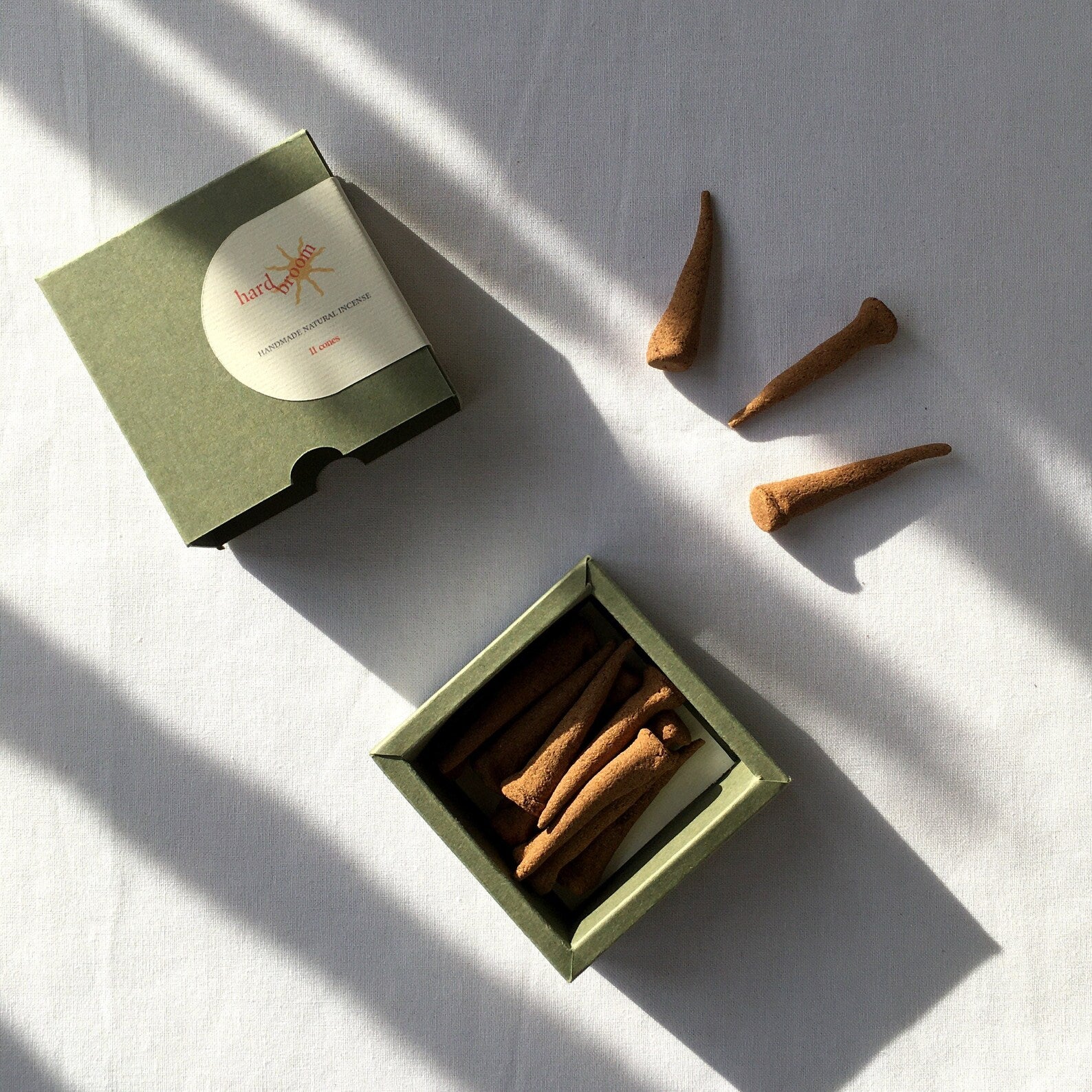 Frankincense, Patchouli and Vetiver Cone Incense