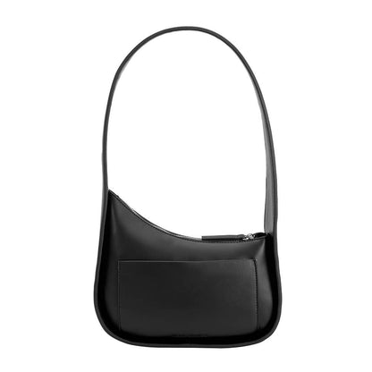 Willow Black Recycled Vegan Shoulder Bag