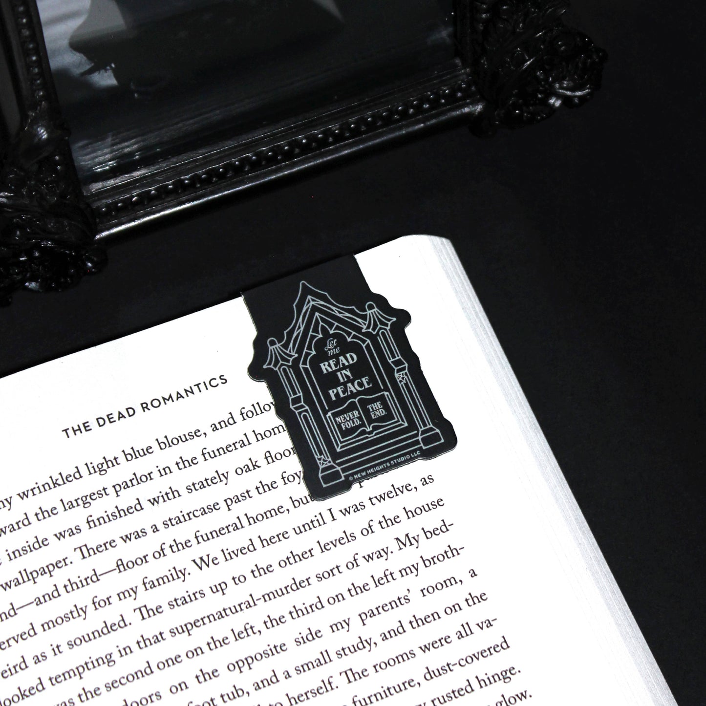 Read In Peace (R.I.P.) Spooky Halloween Magnetic Bookmark