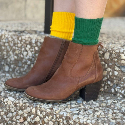 The Plot Thickens Color Block Socks