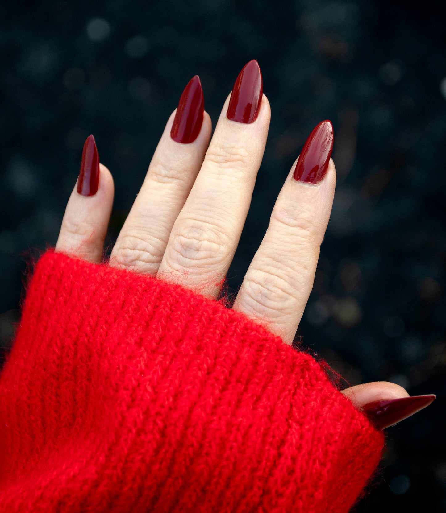 Crimson Nail Polish