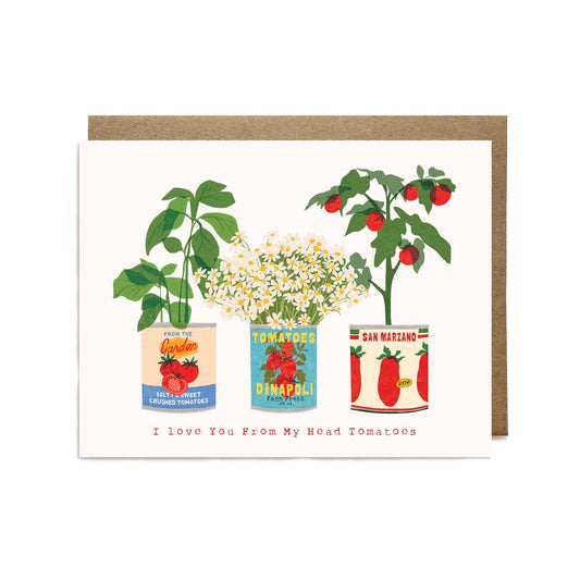 Tomato Plant Love Greeting Card
