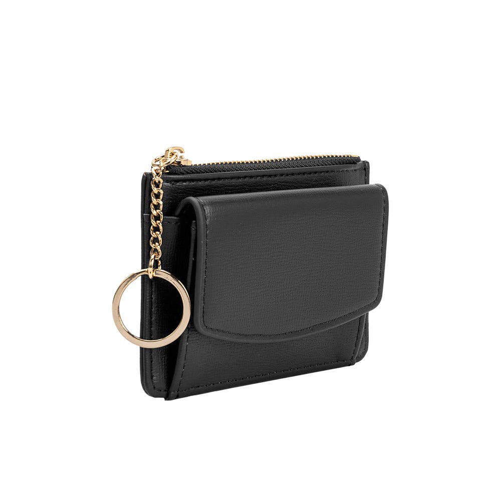 Kara Black Wallet