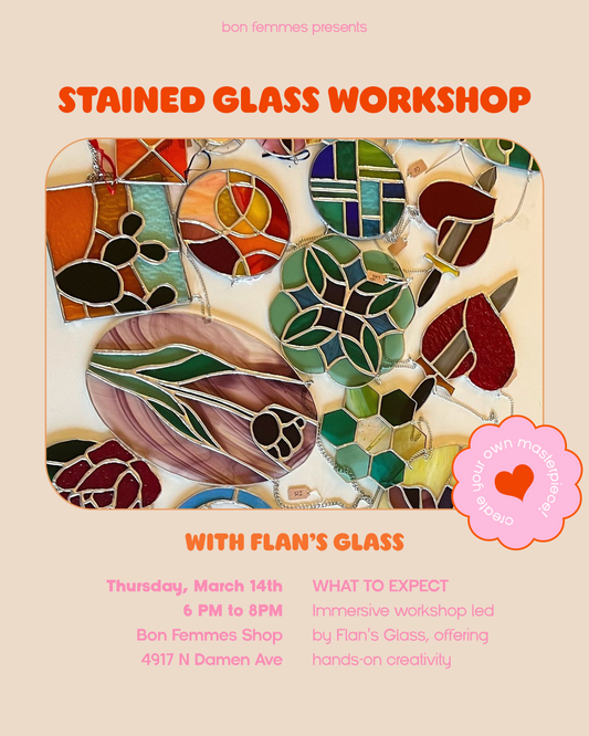 Stained Glass Workshop with Flan's Glass