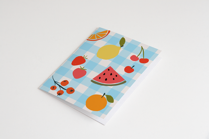 Fruity Picnic Greeting Card