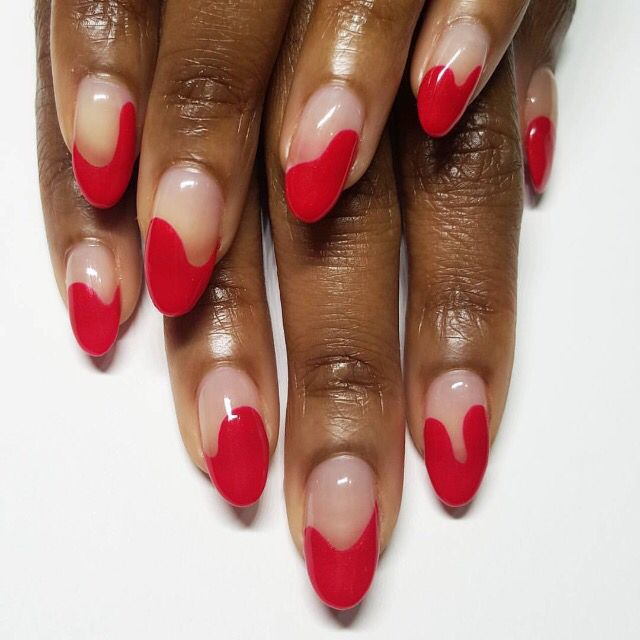Red Blob Nails