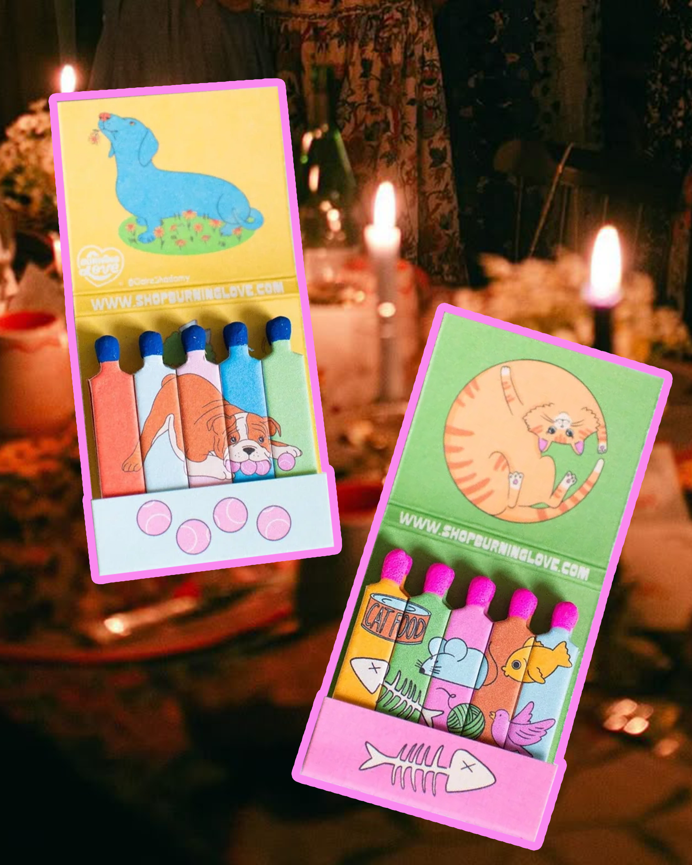 Cat Matches, Dog Matches, Matchbook