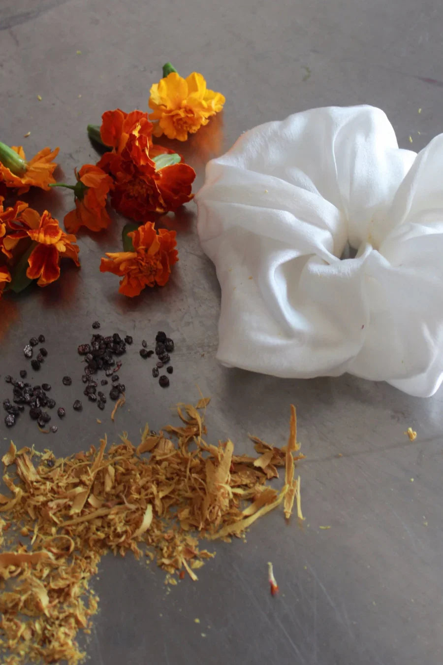 Silk Scrunchie Natural Dye Kit Laila Textiles Chicago