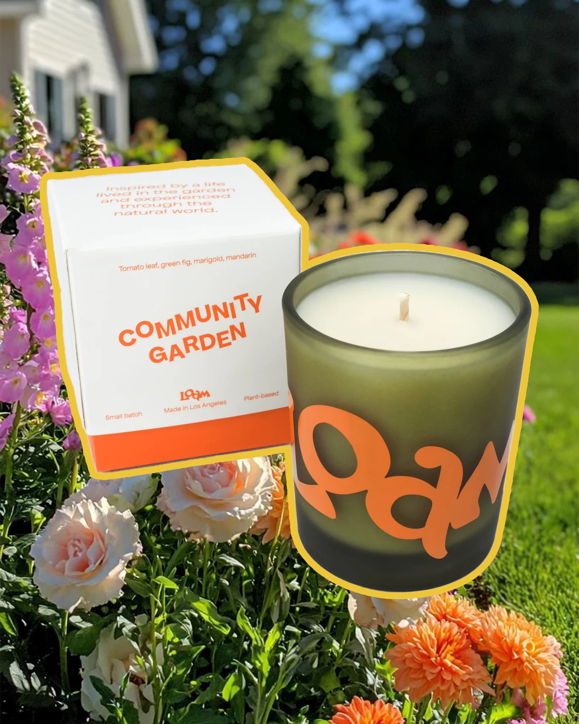 Loam Tomato Candle, summer candle