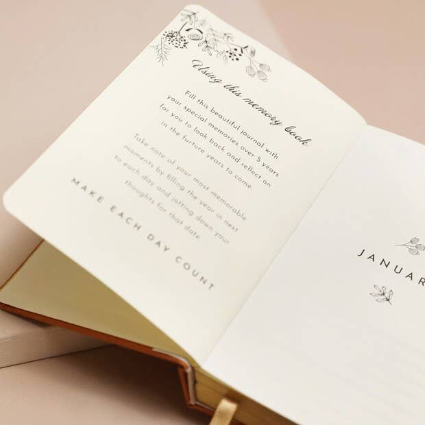 five year thought a day journal