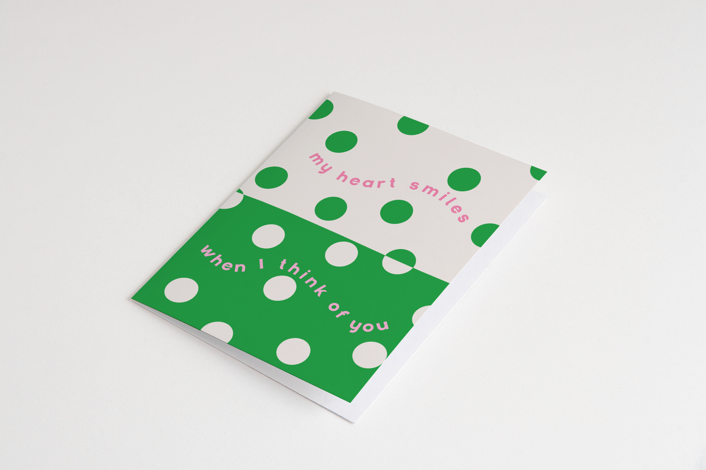 Heart Smiles Greeting Card
