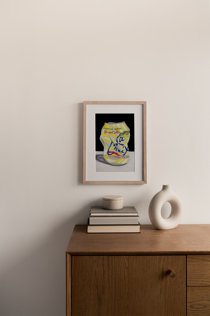 Limoncello La Croix Art Print