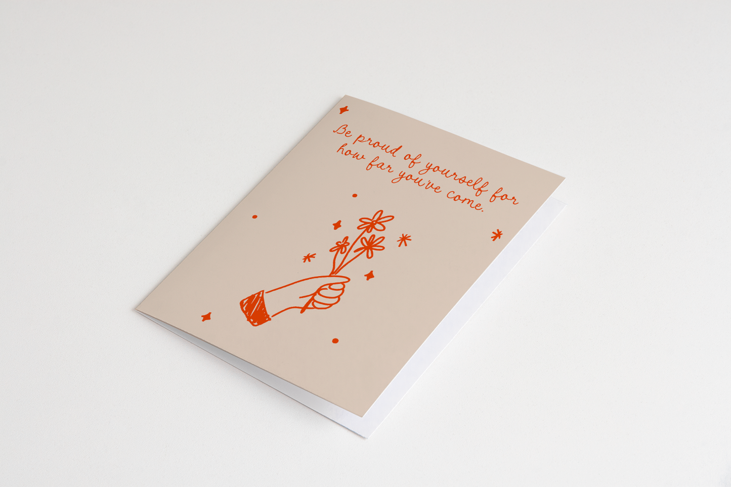 Proud of Yourself Greeting Card