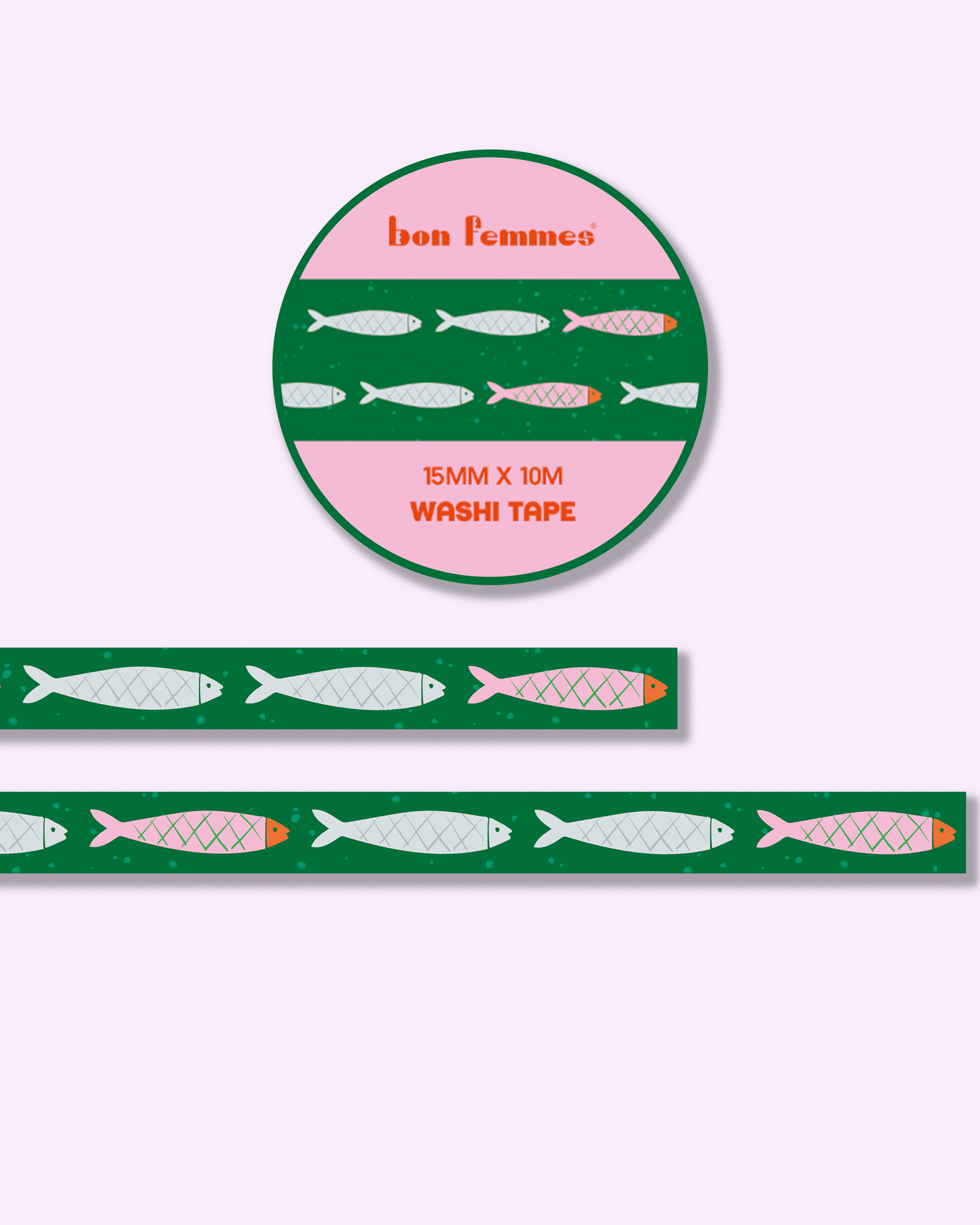 Fish in The Sea Washi Tape
