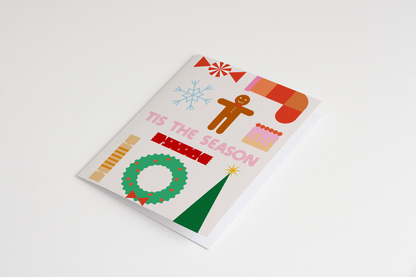 Tis The Season Celebration Greeting Card