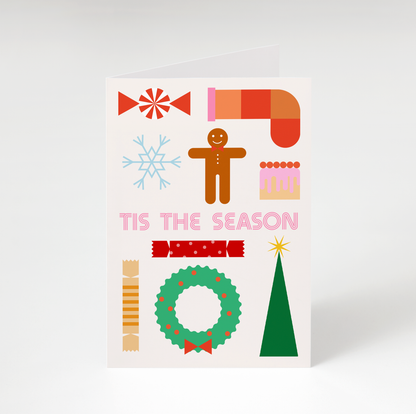 Tis The Season Celebration Greeting Card