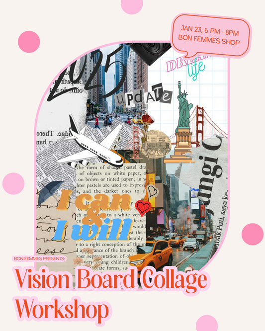 Vision Board Collage Workshop: Jan 23